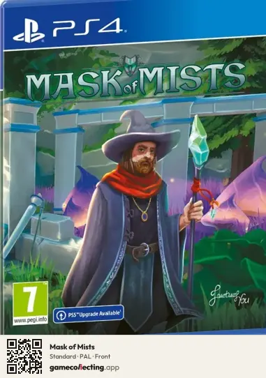 Mask of Mists PlayStation 4, PAL box front