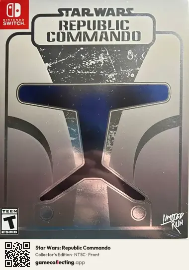 Star Wars: Republic Commando Nintendo Switch, NTSC box front