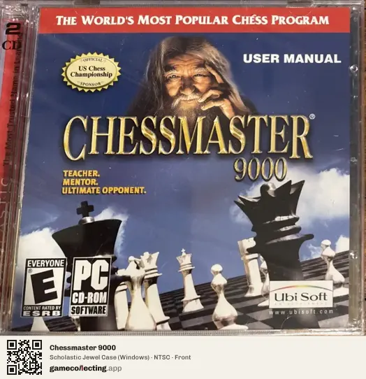 Chessmaster 9000 Computer, NTSC box front
