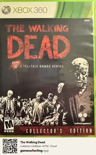 The Walking Dead Xbox 360, NTSC box front