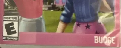 Barbie DreamHouse Adventures, the ESRB box on its front