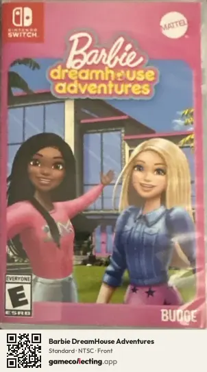 Barbie DreamHouse Adventures Nintendo Switch, NTSC box front