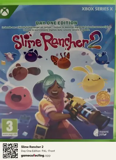 Slime Rancher 2 Xbox Series X, PAL box front