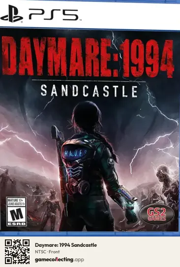 Daymare: 1994 Sandcastle PlayStation 5, NTSC box front