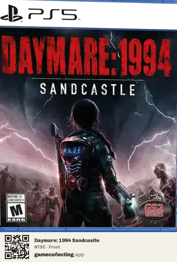 Daymare: 1994 Sandcastle PlayStation 5, NTSC box front