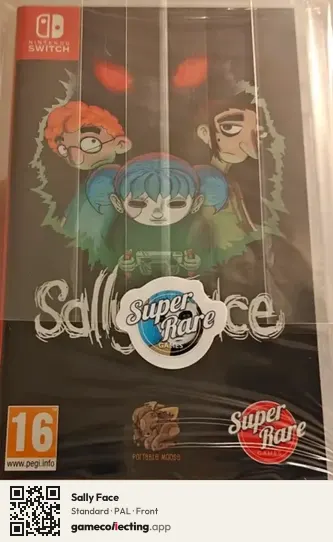 Sally Face Nintendo Switch, PAL box front