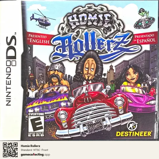 Homie Rollerz Nintendo DS, NTSC box front