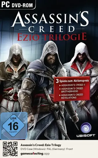 Assassin's Creed: Ezio Trilogy Computer, Germany box front