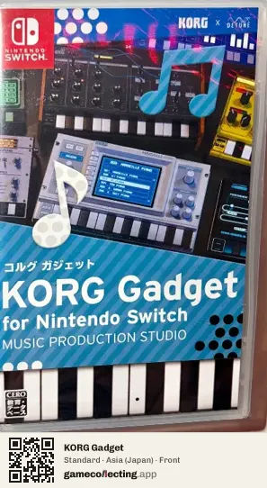 KORG Gadget Nintendo Switch, Asia box front