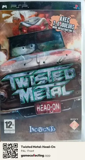 Twisted Metal: Head-On PlayStation Portable, PAL box front