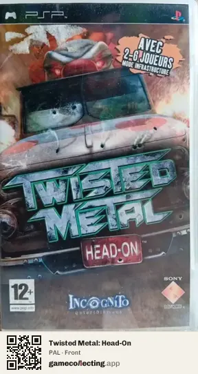Twisted Metal: Head-On PlayStation Portable, PAL box front