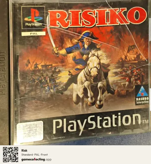 Risk PlayStation, PAL box front
