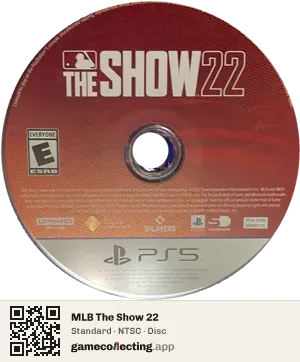 MLB The Show 22 PlayStation 5, NTSC disc