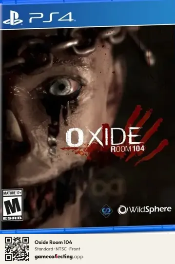 Oxide Room 104 PlayStation 4, NTSC box front