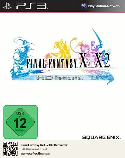 Final Fantasy X/X-2 HD Remaster PlayStation 3, Germany box front
