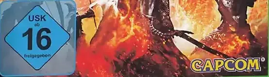 Dragon's Dogma: Dark Arisen, the USK square on its front