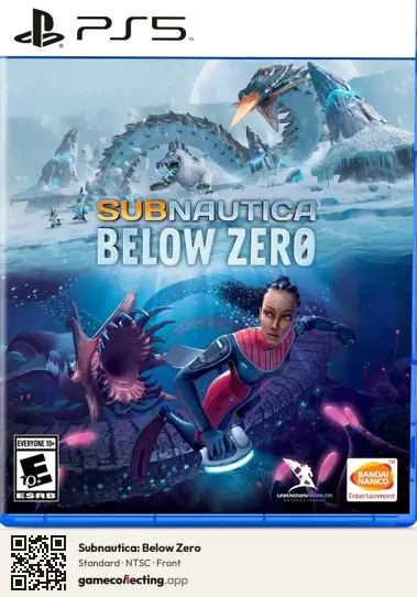 Subnautica: Below Zero PlayStation 5, NTSC box front