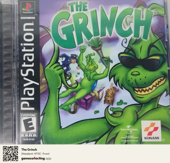 The Grinch PlayStation, NTSC box front