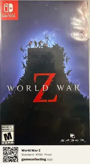 World War Z Nintendo Switch, NTSC box front