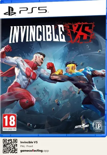 Invincible VS PlayStation 5, PAL box front
