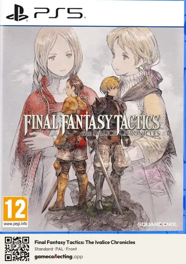 Final Fantasy Tactics: The Ivalice Chronicles PlayStation 5, PAL box front