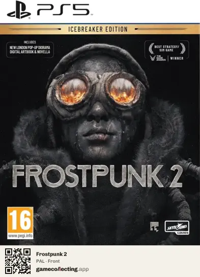 Frostpunk 2 PlayStation 5, PAL box front