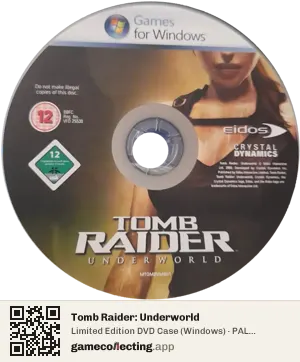 Tomb Raider: Underworld Computer, PAL disc