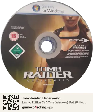Tomb Raider: Underworld Computer, PAL disc