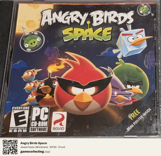 Angry Birds Space Computer, NTSC box front
