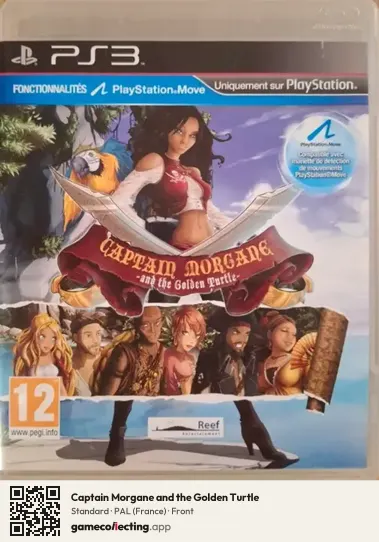 Captain Morgane and the Golden Turtle PlayStation 3, France box front