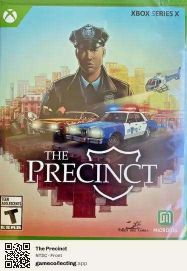 The Precinct Xbox Series X, NTSC box front