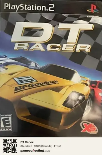 DT Racer PlayStation 2, Canada box front
