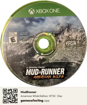 MudRunner Xbox One, NTSC disc