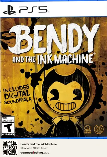 Bendy and the Ink Machine PlayStation 5, NTSC box front