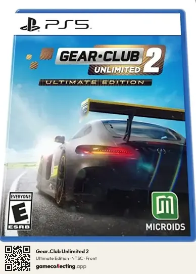 Gear.Club Unlimited 2 PlayStation 5, NTSC box front