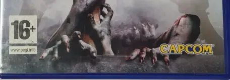 Resident Evil Outbreak File 2, the PEGI square on its front