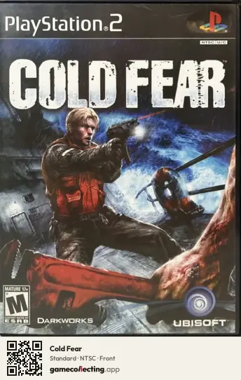 Cold Fear PlayStation 2, NTSC box front