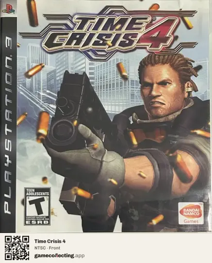 Time Crisis 4 PlayStation 3, NTSC box front