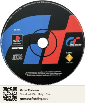 Gran Turismo PlayStation, PAL disc