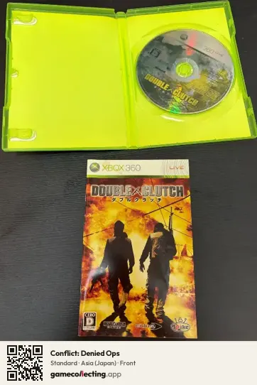 Conflict: Denied Ops Xbox 360, Japan box front