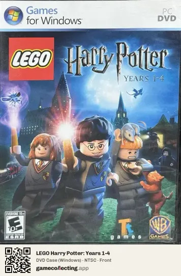 LEGO Harry Potter: Years 1-4 Computer, NTSC box front