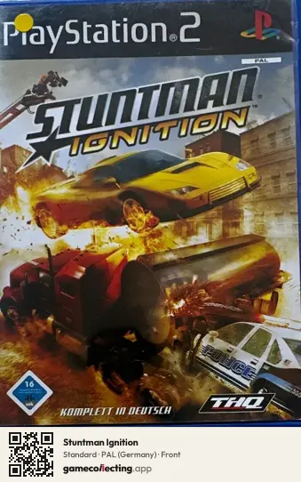 Stuntman Ignition PlayStation 2, Germany box front