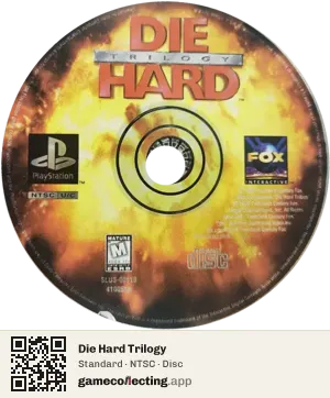 Die Hard Trilogy PlayStation, NTSC disc