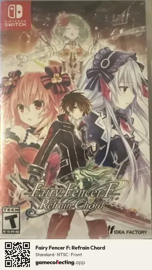 Fairy Fencer F: Refrain Chord Nintendo Switch, NTSC box front