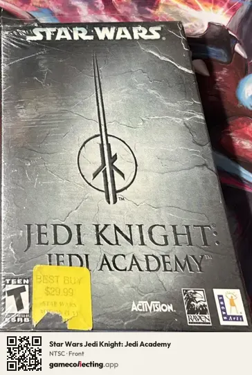 Star Wars Jedi Knight: Jedi Academy Computer, NTSC box front