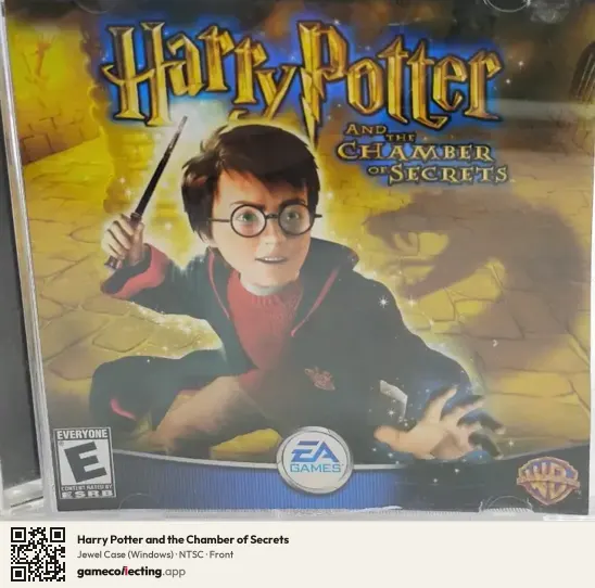 Harry Potter and the Chamber of Secrets Computer, NTSC box front