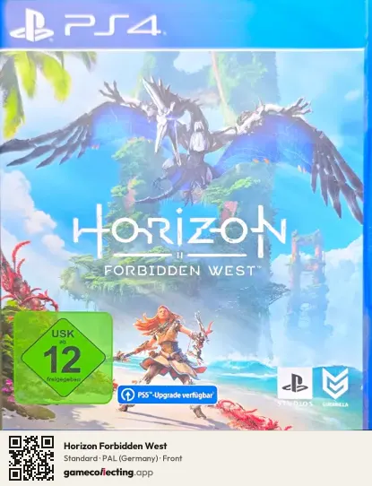 Horizon Forbidden West PlayStation 4, Germany box front