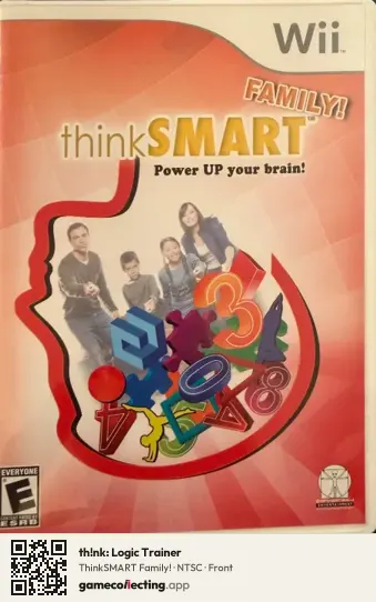 th!nk: Logic Trainer Nintendo Wii, NTSC box front
