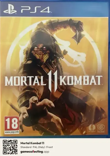 Mortal Kombat 11 PlayStation 4, Italy box front