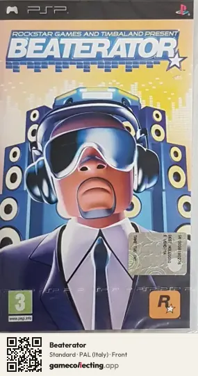 Beaterator PlayStation Portable, Italy box front